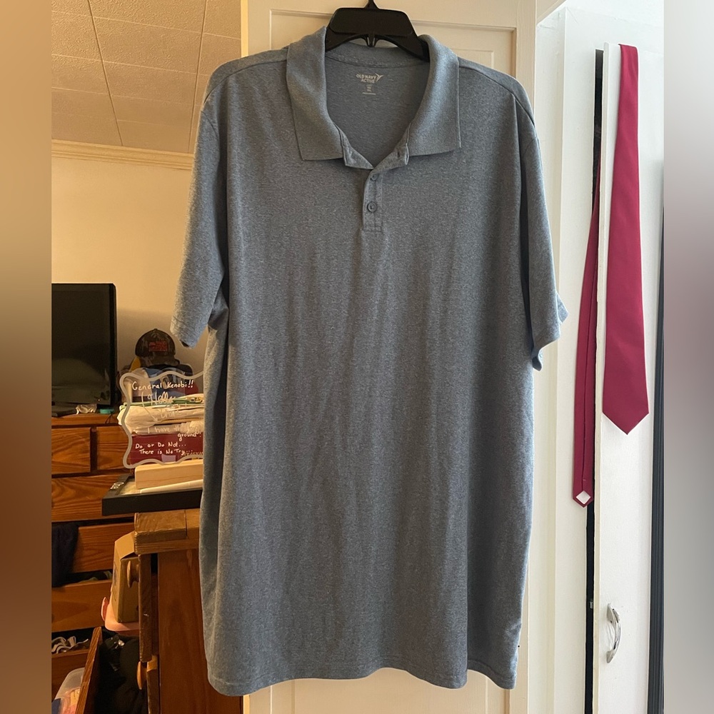 Men's Blue Polo Shirt